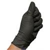 Disposable Nitrile Gloves Black L - Box of 60pce