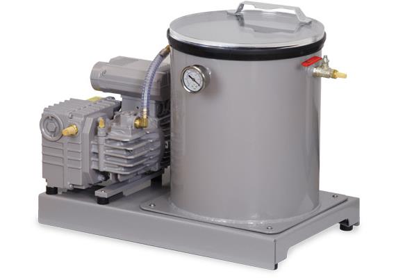DS-26P - Vakuum Degassing System - 26L (mit Pumpe)