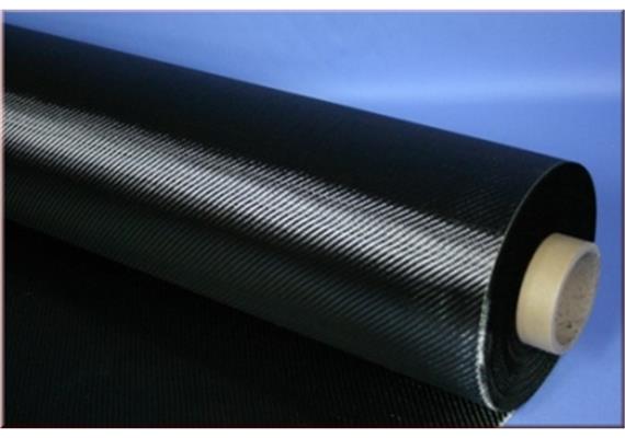Carbongewebe - 240g/m² Köper - 100cm x 100m