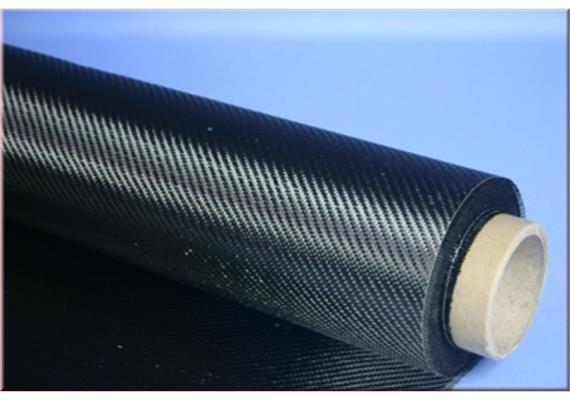 Tissu en fibres de carbone - sergé - 195g/m² - 100cm large